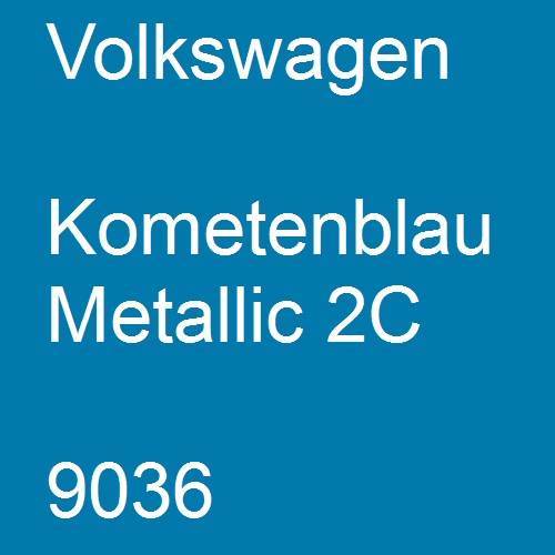 Volkswagen, Kometenblau Metallic 2C, 9036.